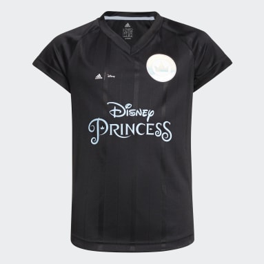 Girls Training Black Disney Princesses Football Set