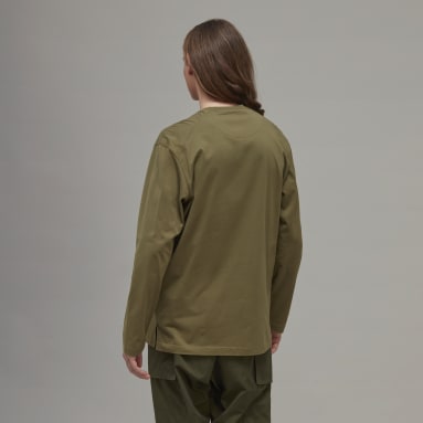 Camiseta Y-3 Classic Chest Logo Verde Hombre Y-3