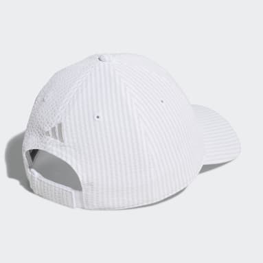 Women Golf White 시어서커 캡