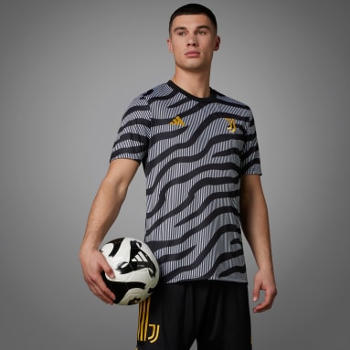 Camiseta calentamiento Juventus Negro Hombre Fútbol