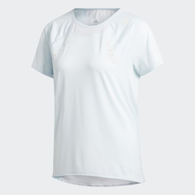 T-shirt HEAT.RDY Bleu Femmes Running