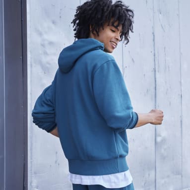 Lifestyle Blue 프렌치 테리 후디