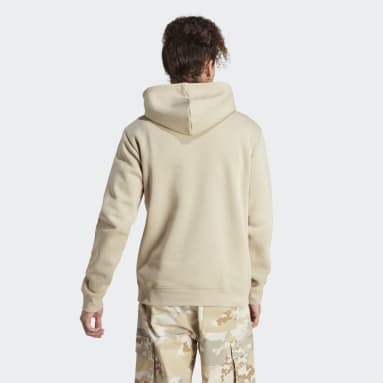 Sweat-shirt à capuche graphique à imprimé camouflage Beige Hommes Originals