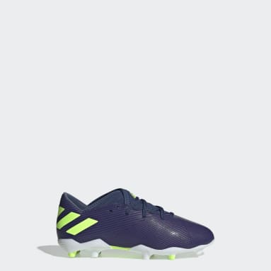 Calzado de Fútbol Nemeziz Messi 19.3 Terreno Firme (UNISEX) Azul Niño Fútbol