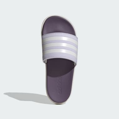 Women Sportswear Purple Adilette Platform Slides