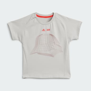 ชุดเสื้อยืดและกางเกงขายาว adidas Star Wars สำหรับเด็ก