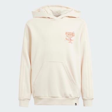 Camisola com Capuz – Criança Bege Criança Originals
