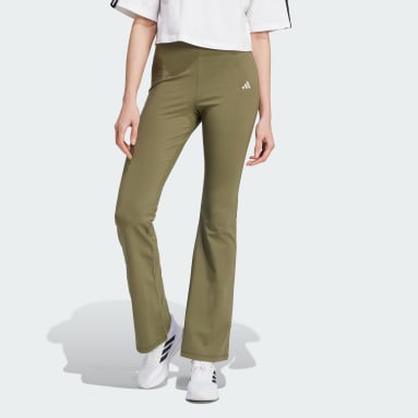 Essentials Small Logo Flared Leggings