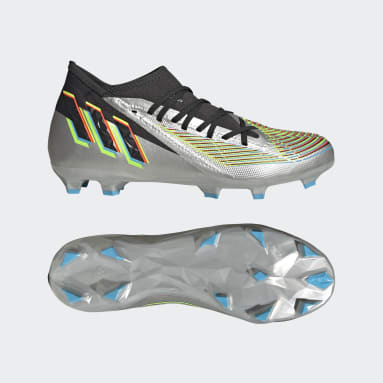 Silberne fußballschuhe sales