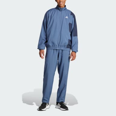Tuta Sportswear Colorblock Blu Uomo Sportswear