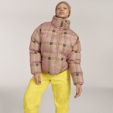 Damen Bekleidung Jacken Freizeitjacken adidas By Stella McCartney Weste in Natur 