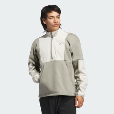 Go-to DWR Hybrid Pullover met Halflange Rits