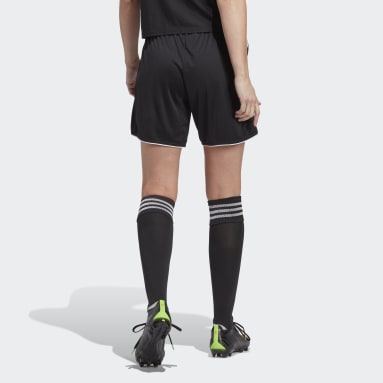 Frauen Fußball Tiro 23 League Long-Length Shorts Schwarz