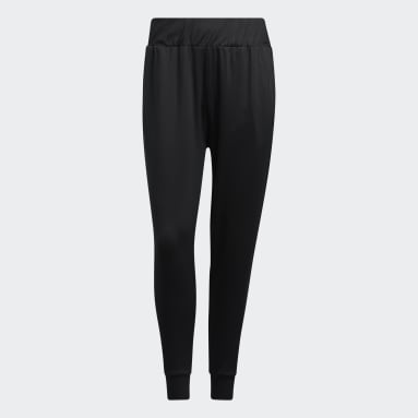 Adidas Women Word Sweat-Pants Black Running Training Yoga Casual GYM Pant  HC2535