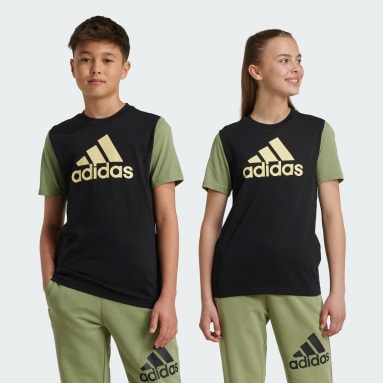 Essentials Big Logo Colorblock Cotton Tee Kids