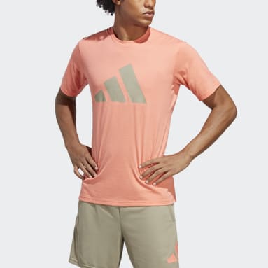 Polo de Entrenamiento Train Essentials Feelready Logo Naranja Hombre Training