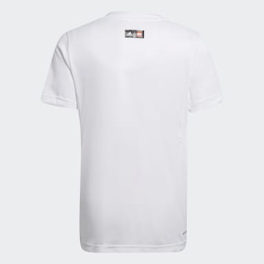 T-shirt adidas x LEGO® Play Bianco Bambini Sportswear