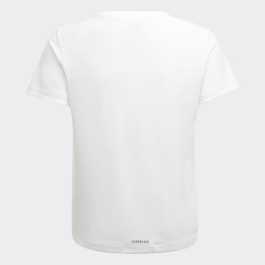 T-shirt adidas Designed To Move Blanc Filles Fitness Et Training