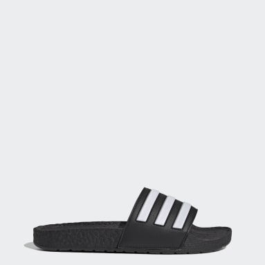 Sportswear สีดำ รองเท้าแตะ Adilette Boost