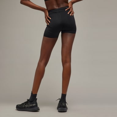 Women Lifestyle Black Y-3 러닝 타이트 쇼츠