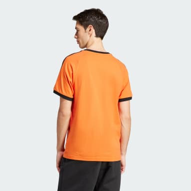 Adidas originals orange t-shirt top