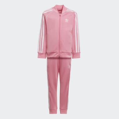 ADIDAS Junior - Ensemble de survêtement - rose Couleur Rose Taille 4/5 ans