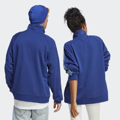 Sportswear Blue Tiro Quarter Zip Track Jacket (Gender Neutral)