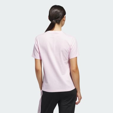 TEXTURED GINGHAM BIG LOGO GRAPHIC T-SHIRT