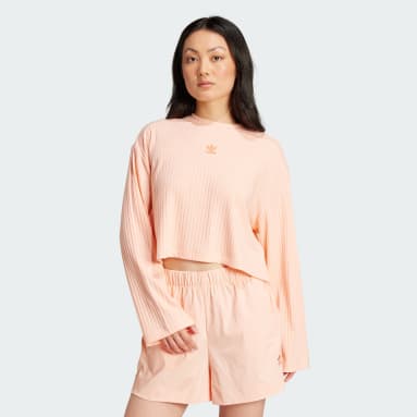 Essentials Wide Rib Long Sleeve Tee