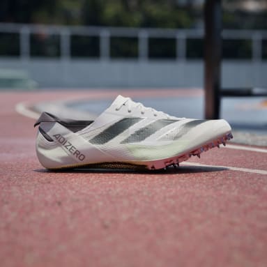 Buty Adizero Finesse Track and Field Bialy