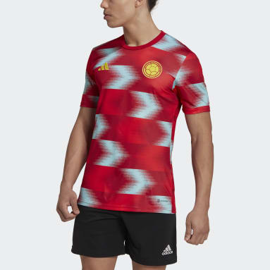 Heren Voetbal Colombia Pre-Match Voetbalshirt