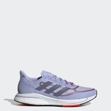 Zapatillas adidas top mujer violetas