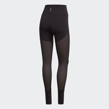 Nữ Tập Luyện Quần bó dáng dài cạp cao phối lưới Karlie Kloss