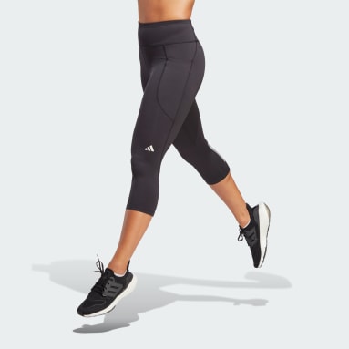 Ženy Běh černá Legíny DailyRun 3/4