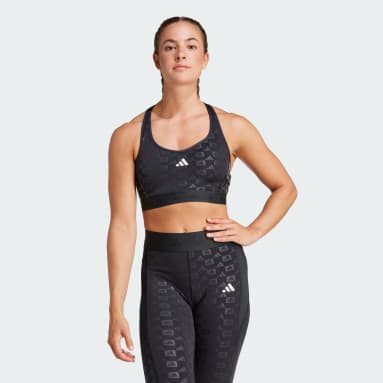 Powerreact Training Medium Support Hyperglam Emboss Bra