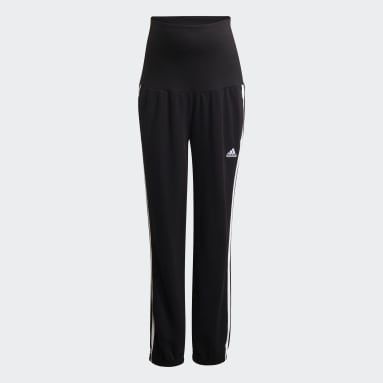 Frauen Sportswear Essentials Cotton 3-Streifen Hose – Umstandsmode Schwarz