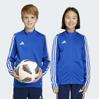 Veste d'entraînement Tiro 23 League Bleu Adolescents 8-16 Years Soccer
