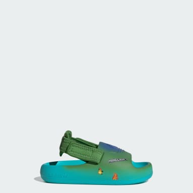 Ojotas Adifom Adilette X Minecraft para niños