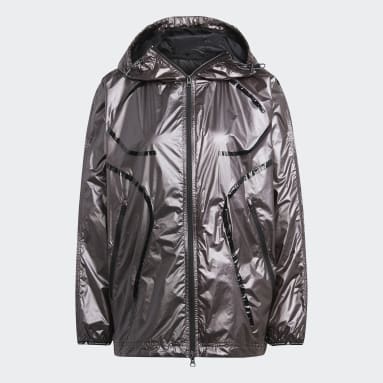 Women Training Pink adidas by Stella McCartney TruePace Metallic Running Jacket