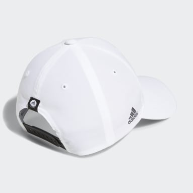 Youth 8-16 Years Golf White Performance Crestable Hat