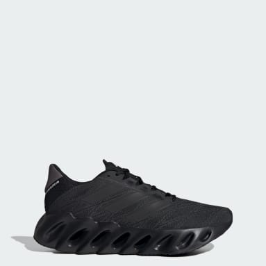 Black adidas mens running shoes deals