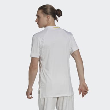 Polera con Cuello FreeLift London Blanco Hombre Tenis