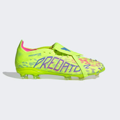 Botas de Futebol com Língua Dobrada Predator Elite – Piso firme (Criança)
