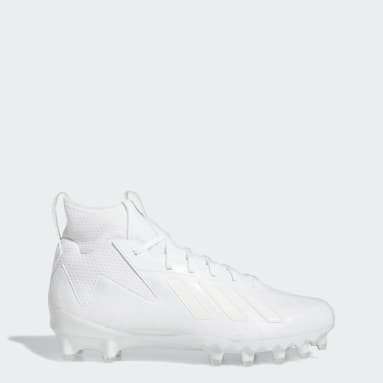 Mens White Football Shoes.