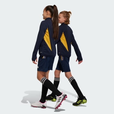 Bluza Real Madrid Tiro 23 Training Kids Niebieski