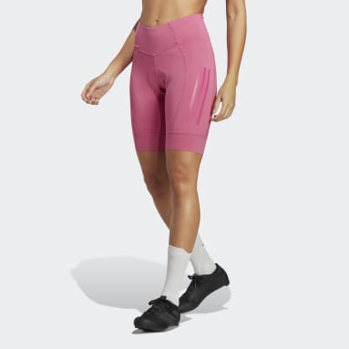 Dames Wielrennen roze The Padded Cycling Short