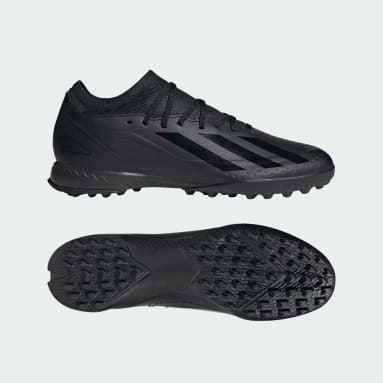 Botas de Futebol X Crazyfast.3 — Piso sintético Preto Futebol