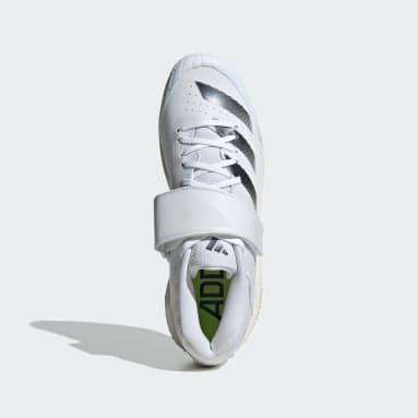 Chaussure de lancer de javelot Adizero Blanc Athlétisme