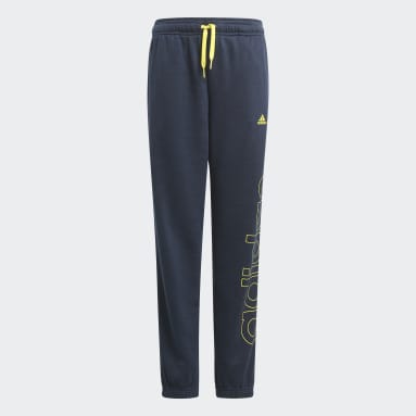 Pantalon Essentials French Terry Bleu Garçons Sportswear