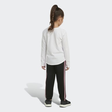 Children Sportswear White Long Sleeve Scoop Neck 23 Tee